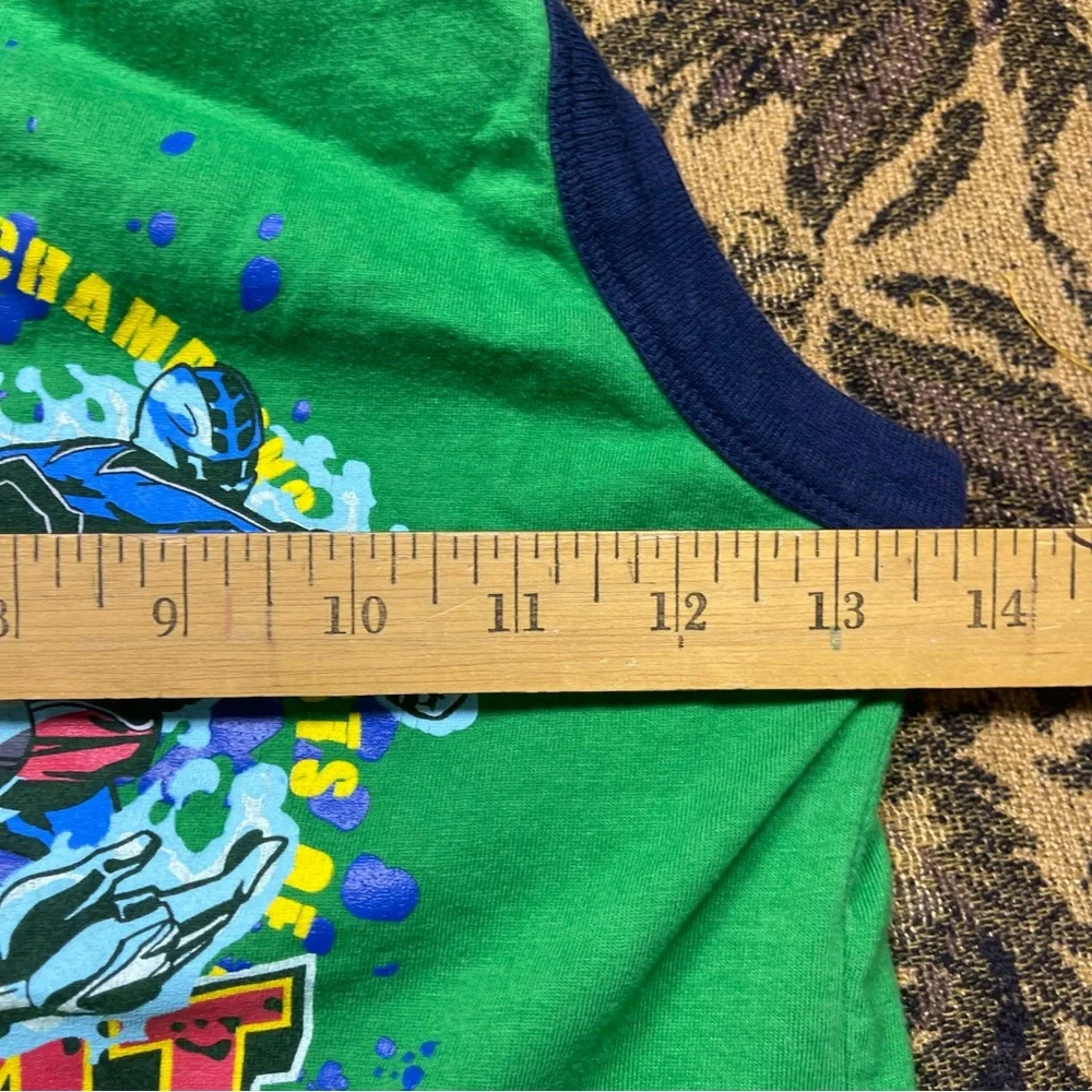 Vtg Power Rangers Operation Overdrive Green Tank Top Shirt Kids Size 5‎ Green